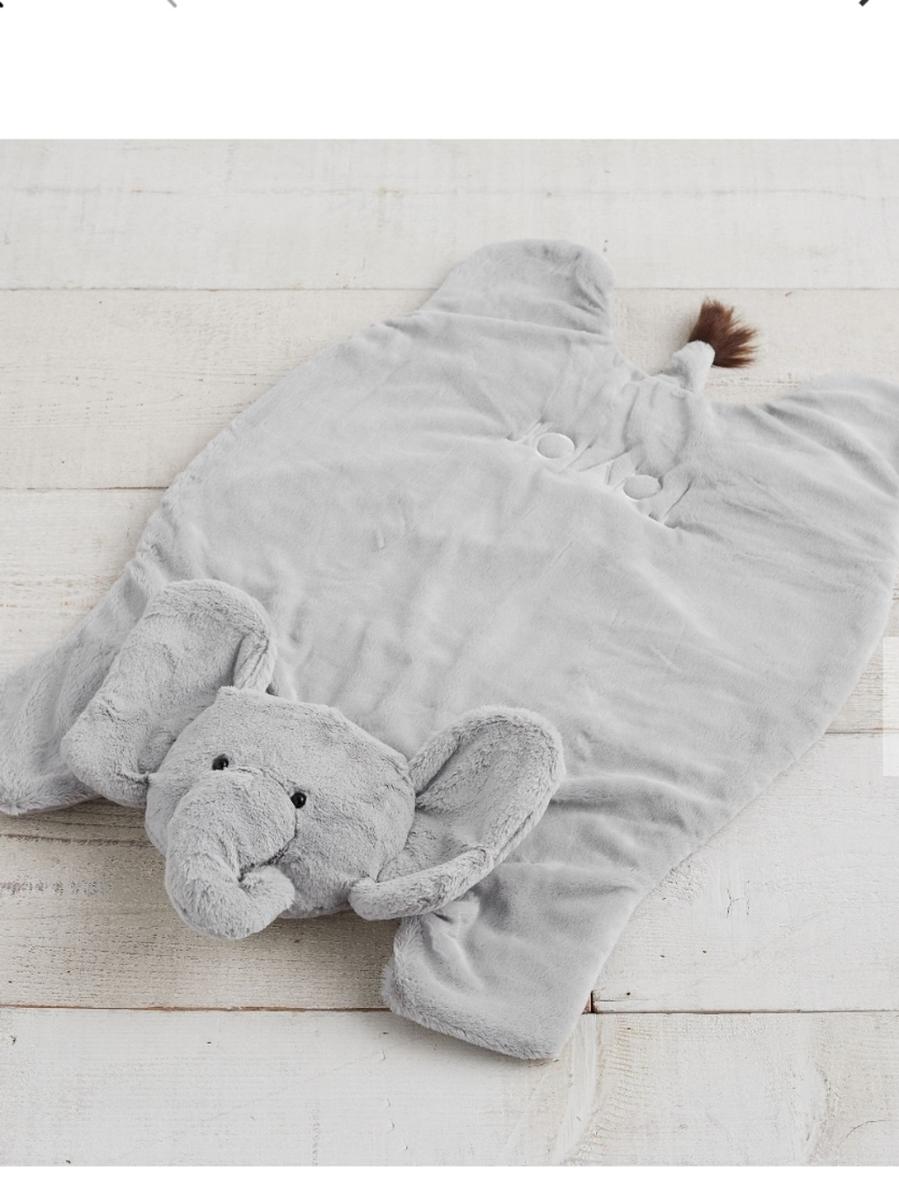 Pottery Barn Kids Elephant Plush Baby Play Mat